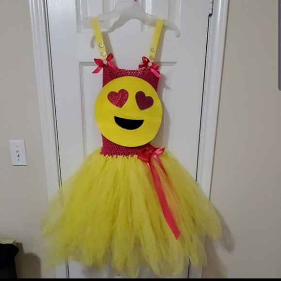 emoji tutu dress
